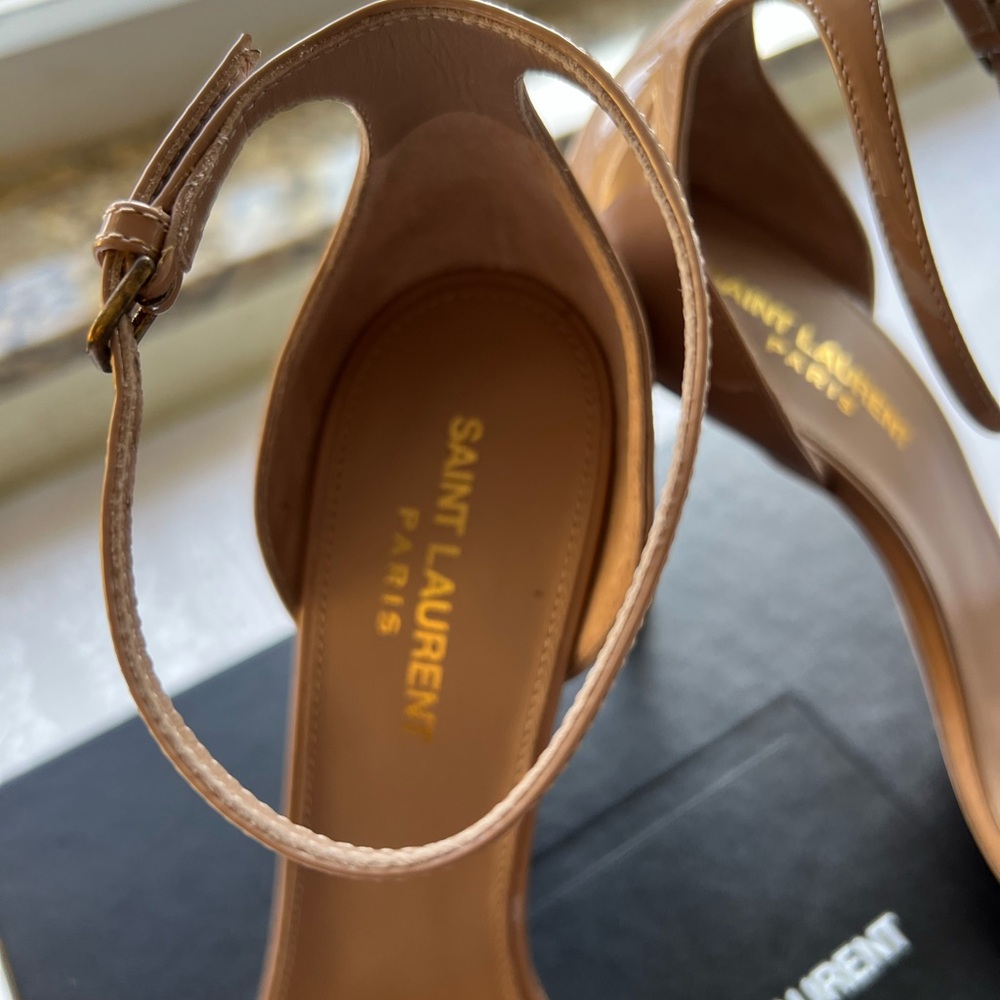 Saint Laurent Beige Women's Heels - Picture 16 of 16